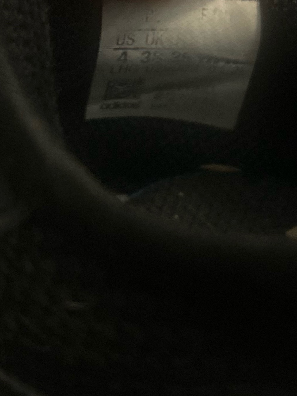 Adidas X_PLR Black Gum Basketball Sneakers
 Black Sneakers Size 4 - Picture 8 of 8